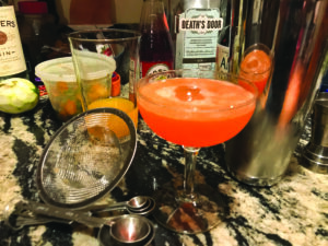 orange cocktail drink