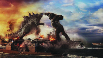 Godzilla vs Kong movie scene