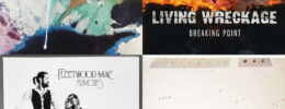 four album covers collage