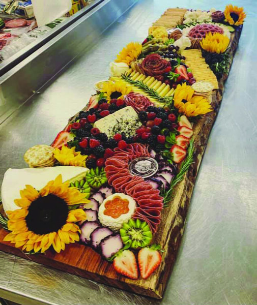 Sunflower Charcuterie Board