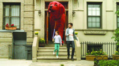 still from Clifford the Big Red Dog movie