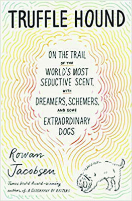 book cover featuring line drawing of dog