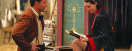 Film still from Nightmare Alley with Bradley Cooper and Mara Rooney