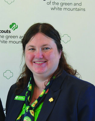 Carrie Green Loszewski, vice president of engagement for the Girl Scouts of the Green and White Mountains