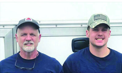 Dane HVAC owners Mike Dane (left) and his son Mason Dane (right). Courtesy photo.