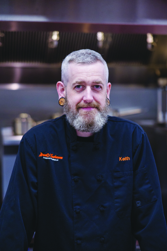 In the kitchen with Keith Wilson