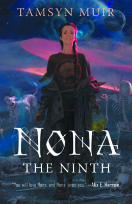 book cover for Nona the Ninth, by Tamsyn Muir