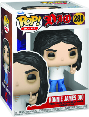 Funko Pop! Rocks plastic figure of Ronnie James Dio in package