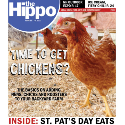 front cover of the Hippo showing a chicken