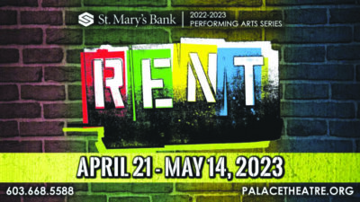 poster for production of Rent