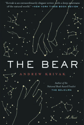book cover for the bear by Andrew Krivak