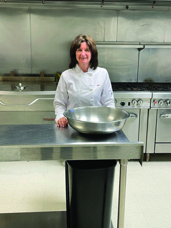 In the kitchen with Ann Marie Baril