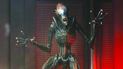 screenshot of alien from movie Alien: Romulus