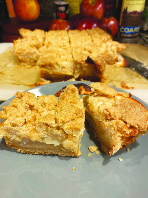 Apple Bars with Brown Butter Shortbread