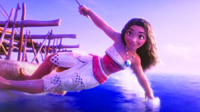 screenshot from Moana 2