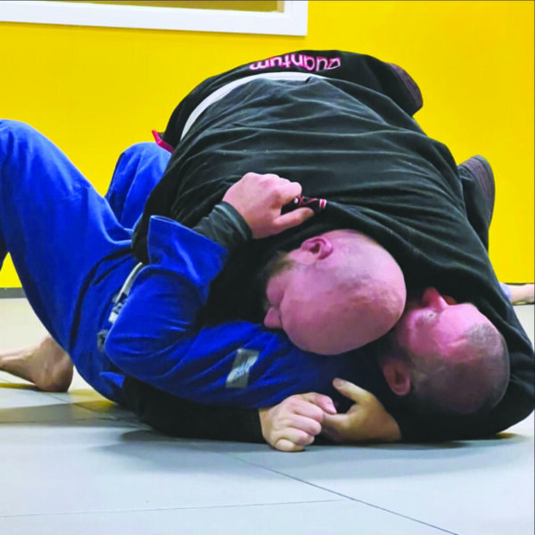 Brazilian jiu jitsu. Courtesy of Leverage Brazilian Jiu Jitsu.