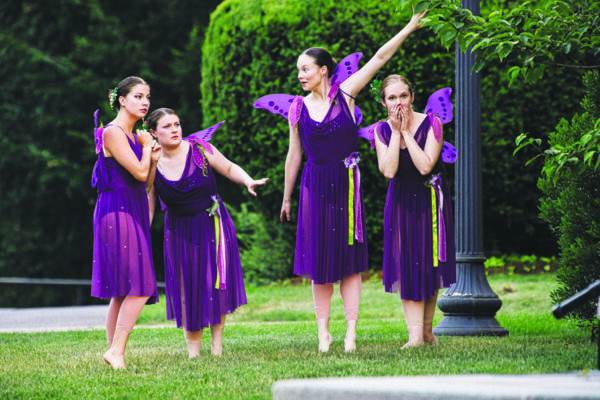 Ballet Misha and Theatre Kapow collaborated on A Midsummer Night’s Dream at Saint Anselm College. Photo by Matthew Lomanno.