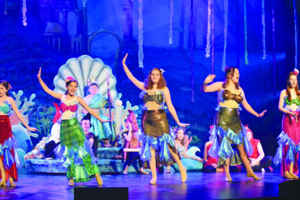 Above: The Little Mermaid Jr. by RB Productions Theatre Company. Courtesy photos.