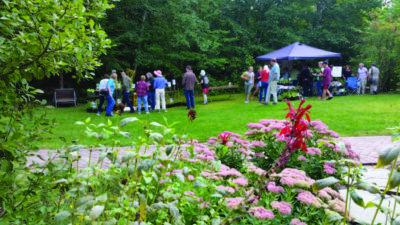 A community gardening event.