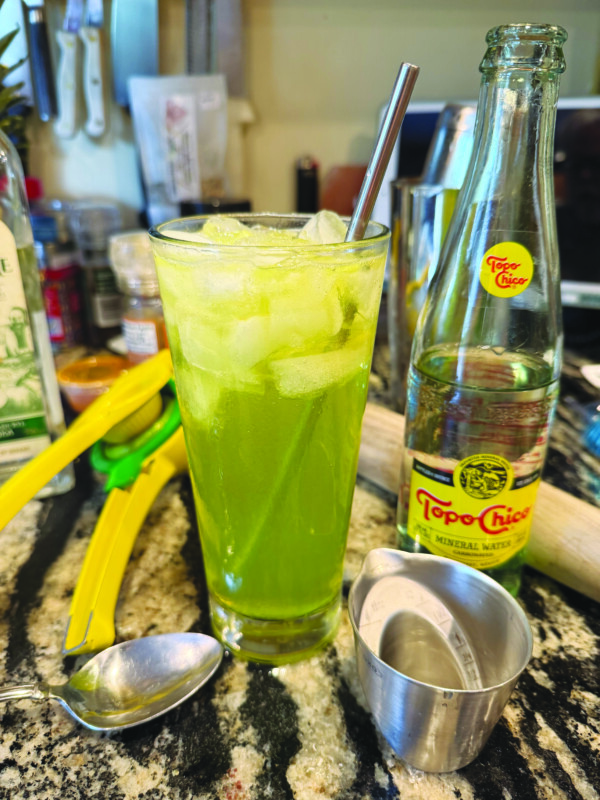 Midori Sour Highball