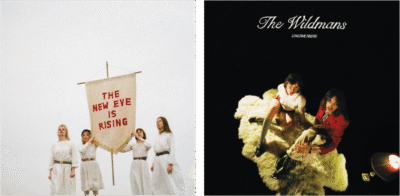 Album covers for The New Eves and The Wildmans