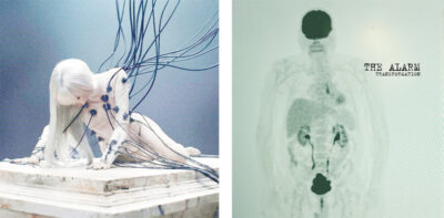 album covers for Anyma and Lisa, “Bad Angel” and The Alarm, Transformation