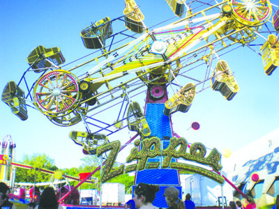 spinning carnival ride