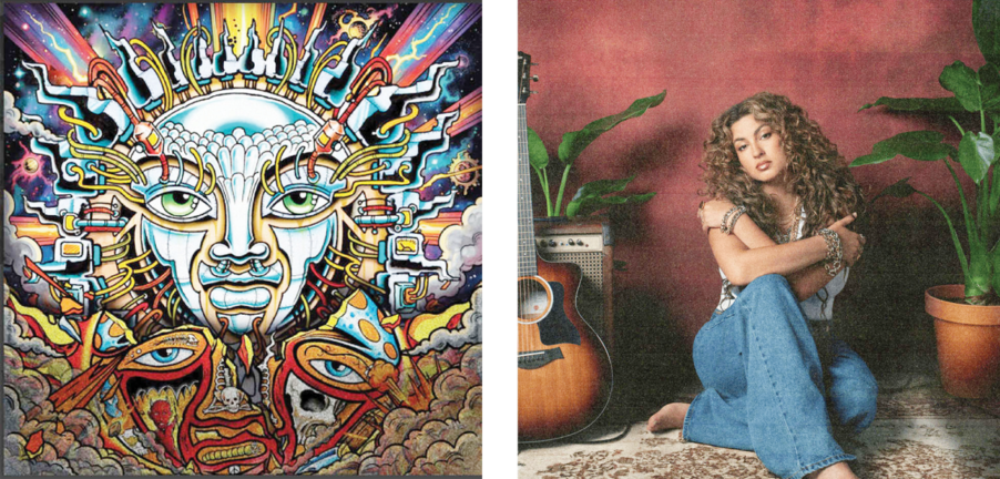 album covers for Sublime, Until The Sun Explodes and Tori Kelly, God Must Really Love Me