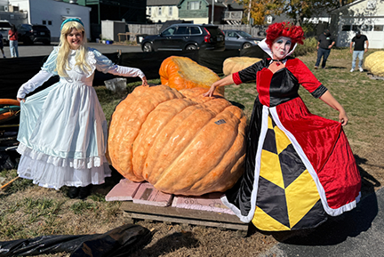 Pumpkin party in Goffstown