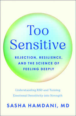 book cover for Too Sensitive, by Sasha Hamdani